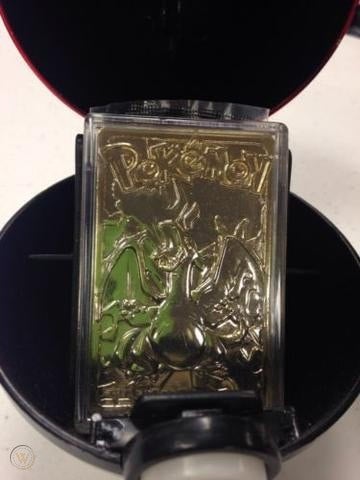Burger King Pokmon 23K Limited Edition Gold Plated Trading Card | Infinite  Possibilities
